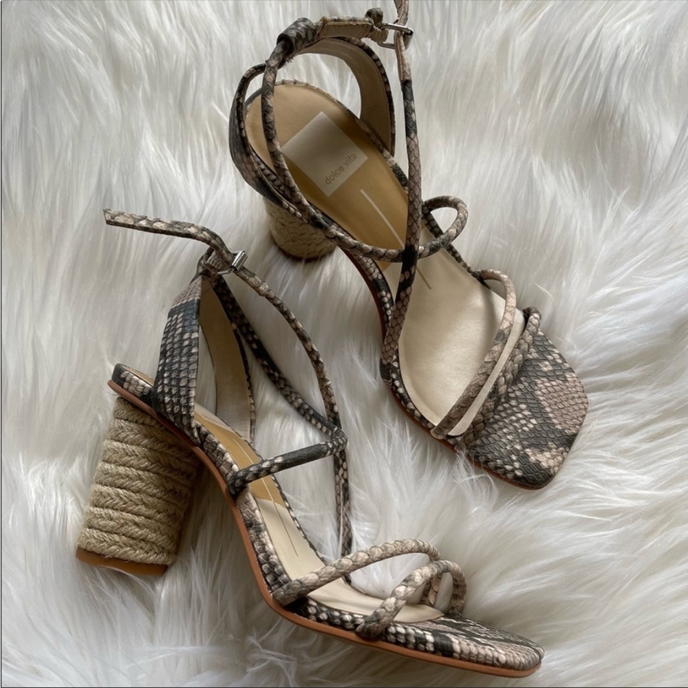 Dolce Vita strappy block heel sandal